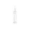 Farol DKD Home Decor Cristal Metal Blanco (20 x 17 x 55 cm)