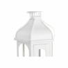 Farol DKD Home Decor Cristal Metal Blanco (20 x 17 x 55 cm)