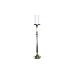 Candelabro DKD Home Decor Cristal Dorado Aluminio (13 x 13 x 71 cm)