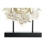 Figura Decorativa DKD Home Decor 27 x 8 x 33,5 cm Negro Dorado Buda Oriental (2 Unidades)