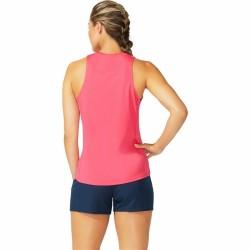 Camiseta de Manga Corta Mujer Asics Core Tank Rosa