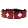 Collar para Perro Hunter Swiss Rojo/Negro (38-43.5 cm)