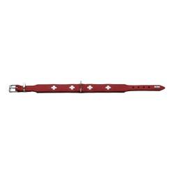 Collar para Perro Hunter Swiss Rojo/Negro (38-43.5 cm)