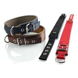 Collar para Perro Hunter Neoprene Reflect Rojo (39-46 cm)