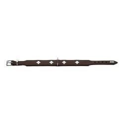 Collar para Perro Hunter Swiss Negro, marrón (24-28.5 cm)