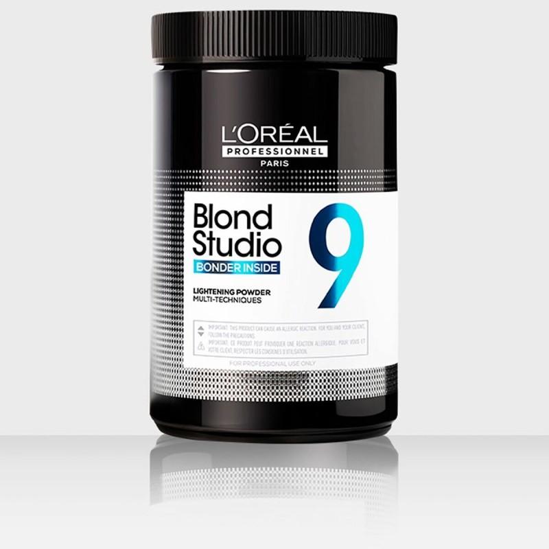 Decolorante L'Oreal Professionnel Paris Blond Studio 9 Bonder Inside Cabellos Rubios (500 g)