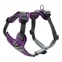 Arnés para Perro Hunter Divo Morado L 72-100 cm