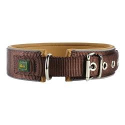 Collar para Perro Hunter Neoprene Reflect Marrón (49-56 cm)