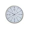 Reloj de Pared DKD Home Decor Cristal Dorado Metal Blanco Brújula (60 x 3 x 60 cm)