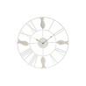 Reloj de Pared DKD Home Decor 39 x 3,5 x 39 cm Metal Marrón Blanco Madera MDF Mediterráneo Peces