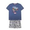 Pijama Marvel Gris (Adultos) Hombre