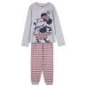 Pijama Infantil Minnie Mouse Gris