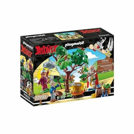 Playset Playmobil Getafix with the cauldron of Magic Potion Astérix 70933 57 Piezas