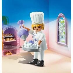 Figura Articulada Playmobil Playmo-Friends 70813 Pastelera (5 pcs)