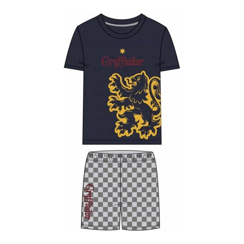 Pijama Infantil Harry Potter Gris