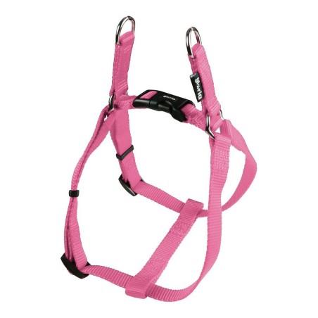 Arnés para Perro Gloria Liso Ajustable 61-91 cm L Rosa