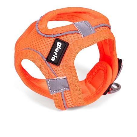 Arnés para Perro Gloria Air Mesh Trek Star Ajustable Naranja L (33,4-35 cm)