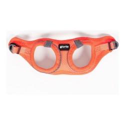 Arnés para Perro Gloria Air Mesh Trek Star Ajustable Naranja L (33,4-35 cm)