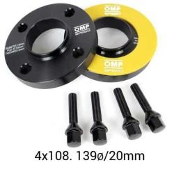 Set de Separadores OMP OMPS08232001 4x108 65,1 M12 x 1,25 20 mm