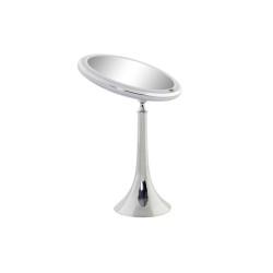 Espejo de Aumento con LED DKD Home Decor Plateado Metal 20 x 11 x 37 cm