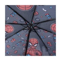 Paraguas Plegable Spiderman Gris (Ø 92 cm)