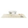 Set de Sushi DKD Home Decor Bambú Gres Blanco Oriental 14,5 x 14,5 x 31 cm (16 Piezas)