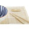 Set de Sushi DKD Home Decor 14,5 x 14,5 x 31 cm Azul Blanco Gres Oriental (16 Piezas)