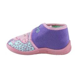 Zapatillas de Estar por Casa 3D Peppa Pig Rosa Morado