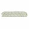 Manta DKD Home Decor Zig-zag 130 x 170 x 2 cm Blanco Montaña