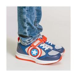 Zapatillas Deportivas Infantiles The Avengers Azul Rojo Gris