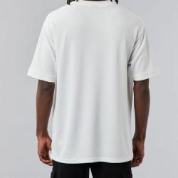 Camiseta de Manga Corta NBA SCRIPT MESH New Era WHIFDR 60284736 Blanco