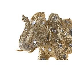 Figura Decorativa DKD Home Decor Elefante Resina Moderno (36 x 14 x 26,5 cm)