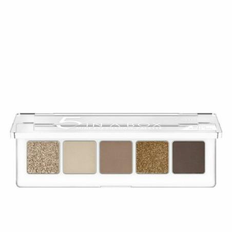 Paleta de Sombras de Ojos Catrice 5 in a box Nº 010-golden nude look (4 g)