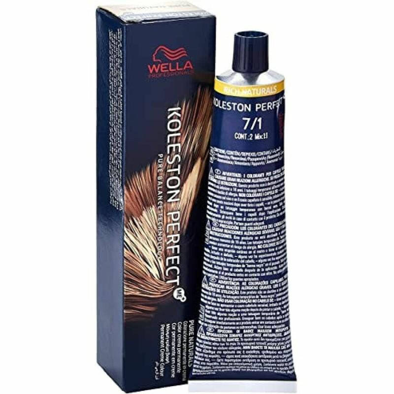 Tinte Permanente Wella Koleston Perfect Pure Naturals Nº 7.01 60 ml