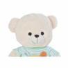 Oso de Peluche DKD Home Decor Camiseta Poliéster Blanco Verde Infantil Oso