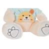 Oso de Peluche DKD Home Decor Camiseta Poliéster Blanco Verde Infantil Oso