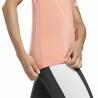 Camiseta de Manga Corta Mujer Workout Ready  Reebok Supremium Rosa