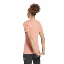 Camiseta de Manga Corta Mujer Workout Ready  Reebok Supremium Rosa