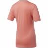 Camiseta de Manga Corta Mujer Workout Ready  Reebok Supremium Rosa