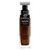 Base de Maquillaje Cremosa NYX Can't Stop Won't Stop deep walnut (30 ml)