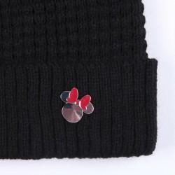 Gorro Infantil Minnie Mouse Negro (Talla única)