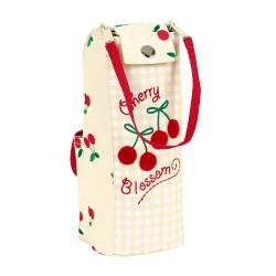 Estuche Escolar Safta Cherry Beige (6 x 21 x 6 cm)