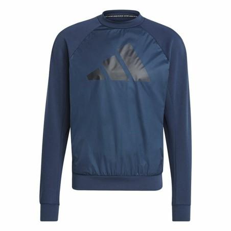 Sudadera sin Capucha Hombre Adidas Fabric Block