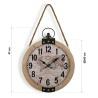 Reloj de Pared Versa Mapamundi 40 x 6,5 x 47 cm Madera MDF