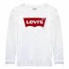 Camiseta de Manga Larga Infantil Levi's Batwing Blanco