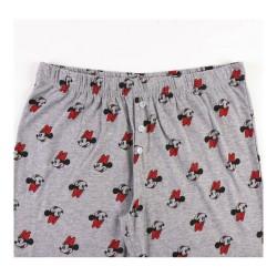 Pijama Minnie Mouse Mujer Gris