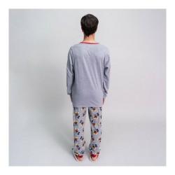 Pijama Mickey Mouse Gris (Adultos) Hombre