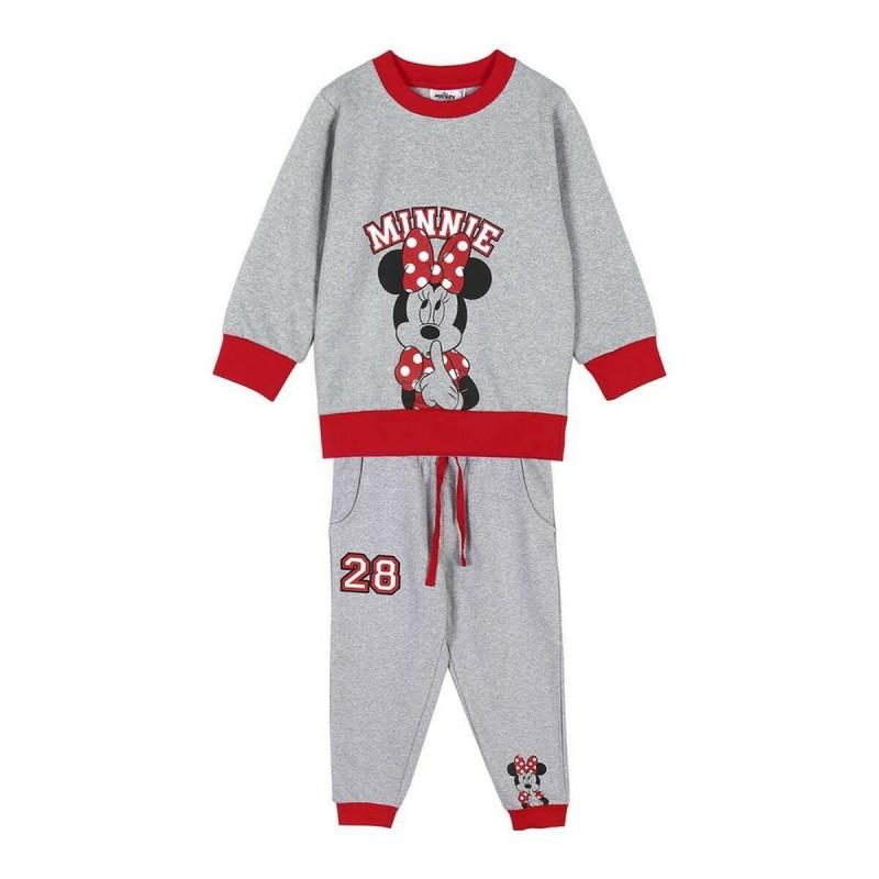 Chándal Infantil Minnie Mouse Gris