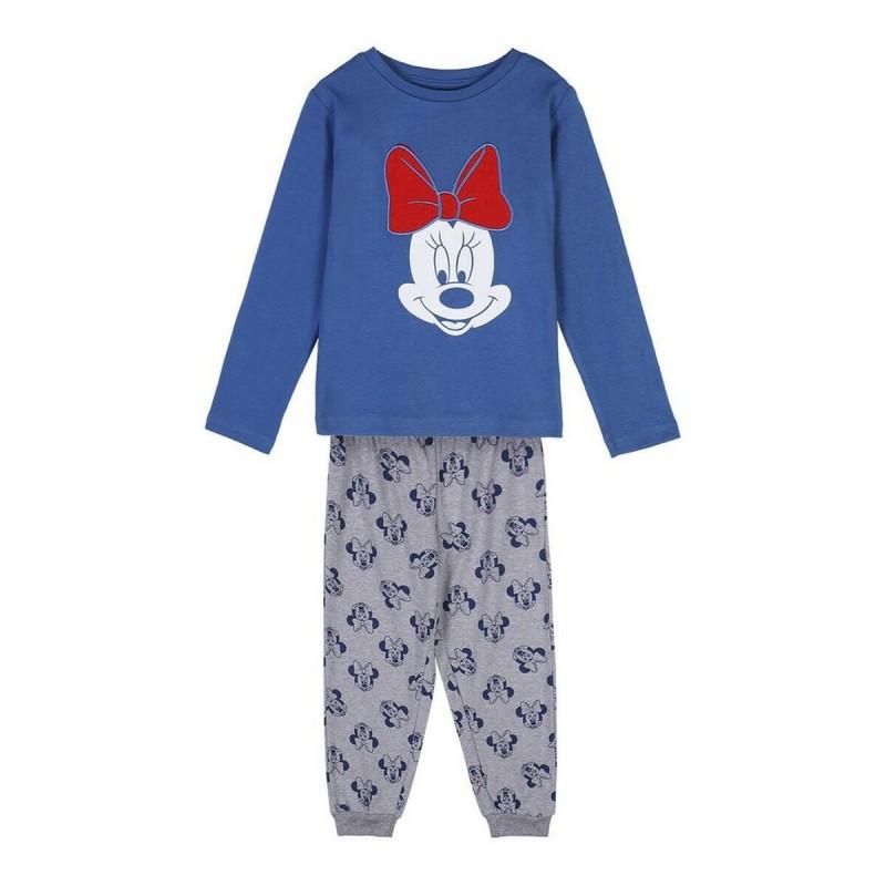 Pijama Infantil Minnie Mouse Azul oscuro