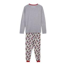 Pijama Minnie Mouse Gris Mujer